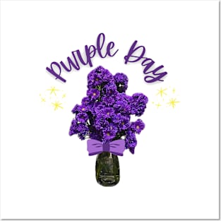 Purple Day Posters and Art